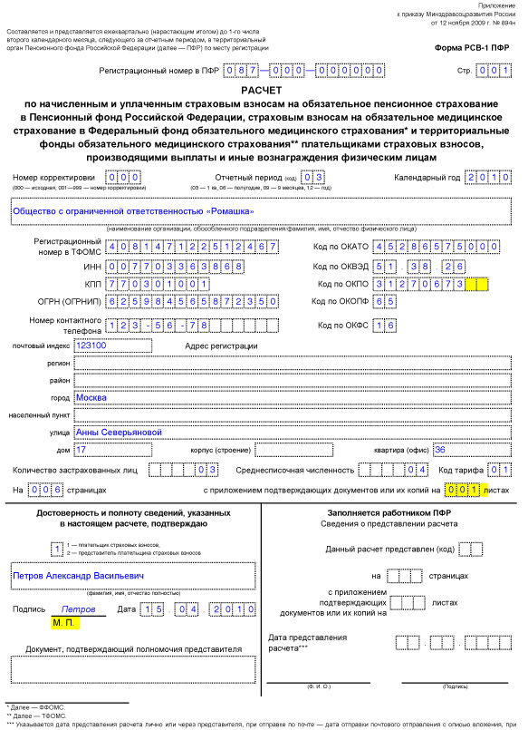 Заявление об освобождении от уплаты страховых взносов ип в декрете образец заполнения