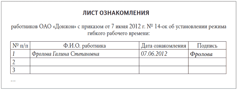 С какой инструкцией должен быть ознакомлен работник